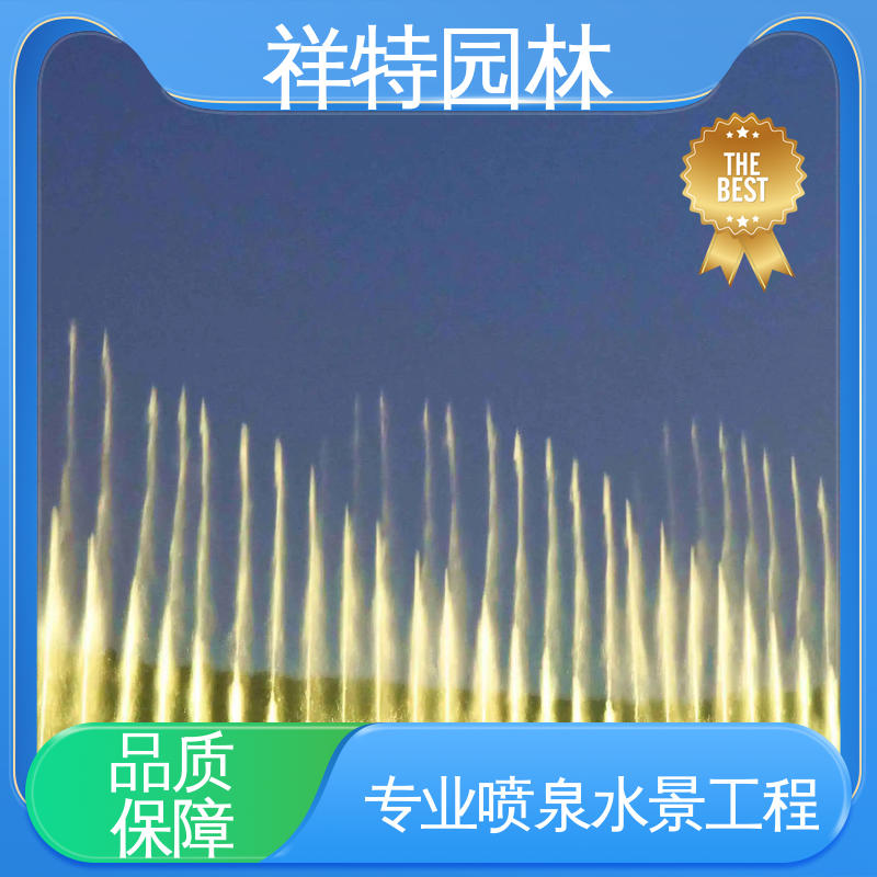 祥特园林 波光跳泉 运行平稳 远程指导 喷水装置