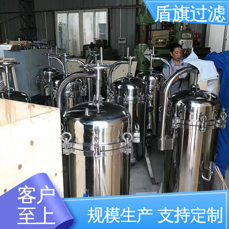 盾旗过滤 库存充足 粉尘袋式过滤器订做 自动化程度高 品质致胜