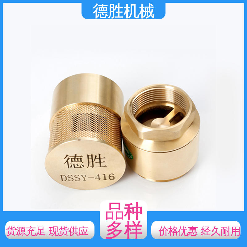 德胜 油罐止回阀 阀体加厚 抗腐蚀性强 质量精选 规格齐全