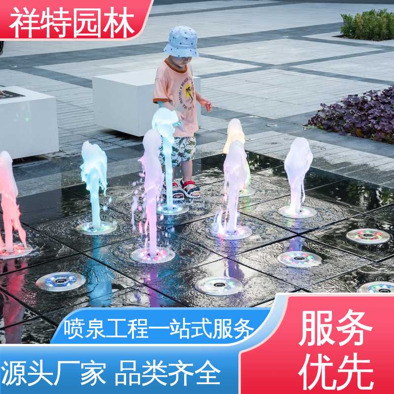 祥特园林 适用于多种场景 音乐喷泉水舞秀 远程指导 运行平稳
