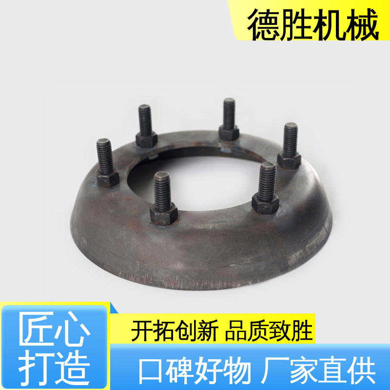 德胜 化工车 开槽法兰 密封性强 支持定制 现货速发