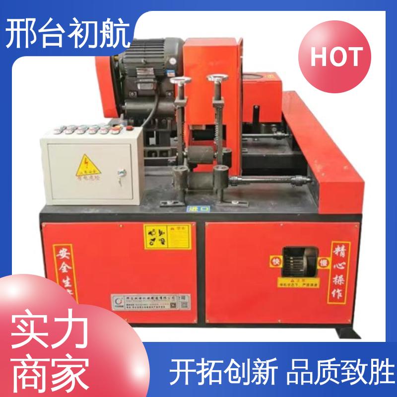具有良好的适用性 拥有体积小 传动可靠 四面方管抛光机 初航机械