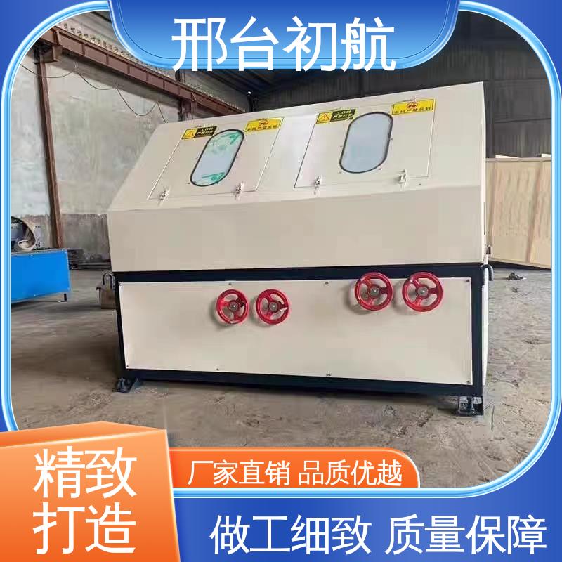 初航机械 送料顺畅 方管全自动抛光机 适合各类产品抛光