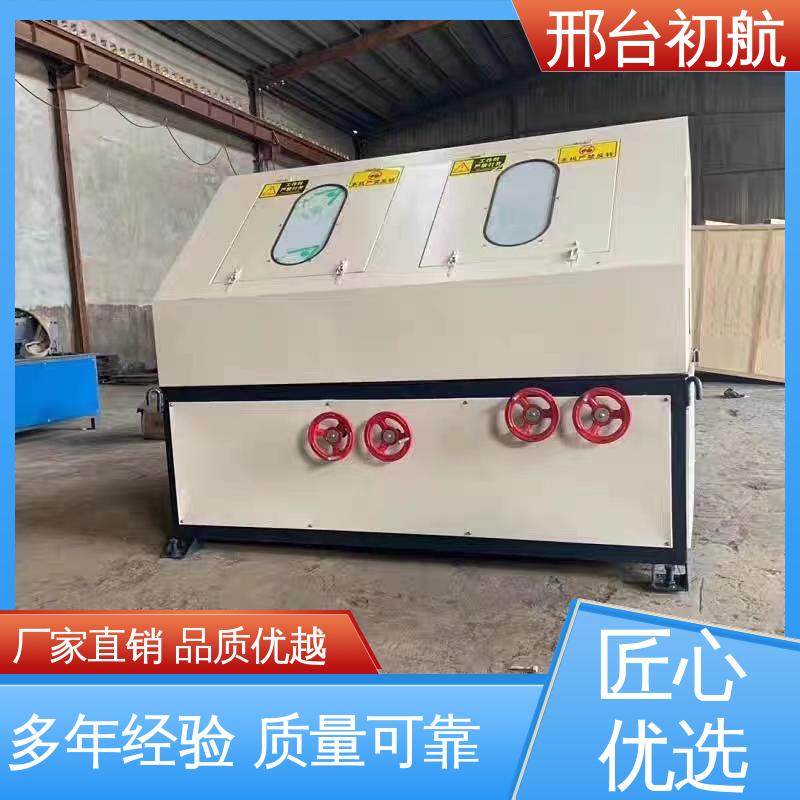 可技术指导 方管表面抛光机 拥有体积小 传动可靠 初航机械