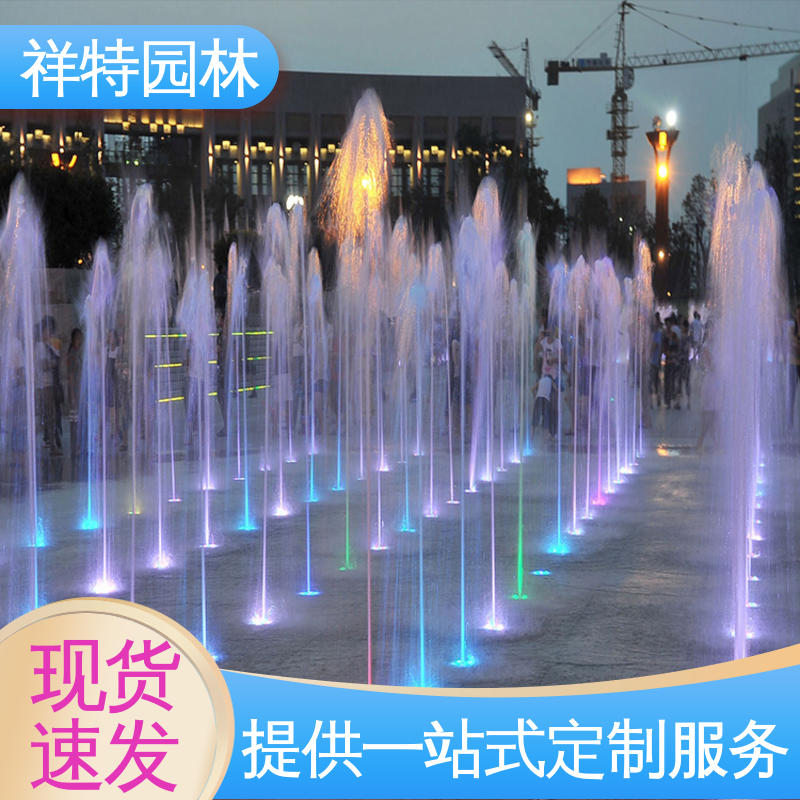 颜色绚丽 多年经验 湖排音乐喷泉 市政景观湖面景象 祥特园林