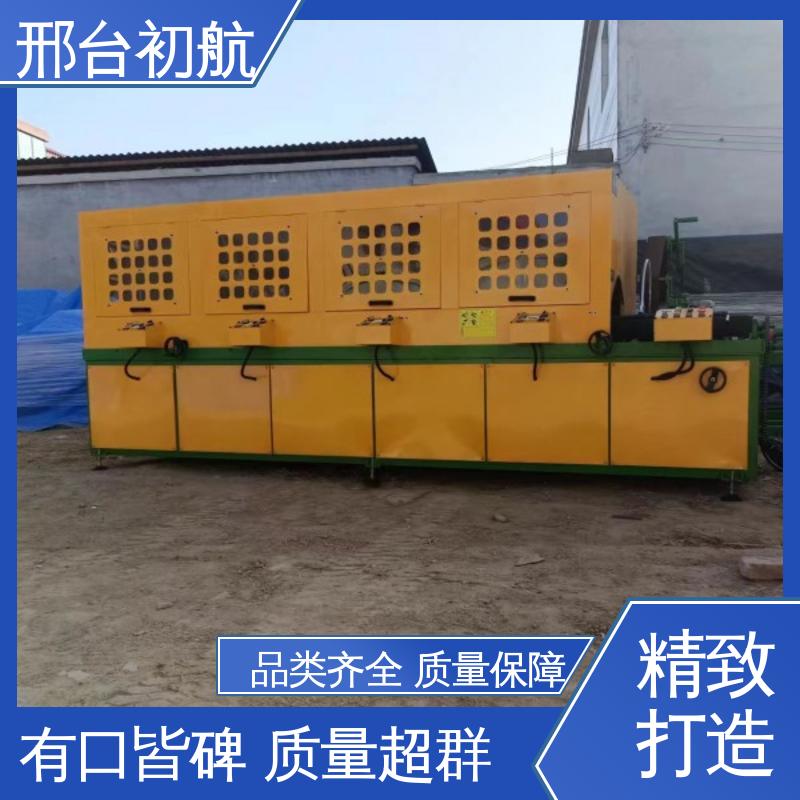 控制抛光件方向不偏移 方管全自动抛光机 占地面小 操作简单 初航机械