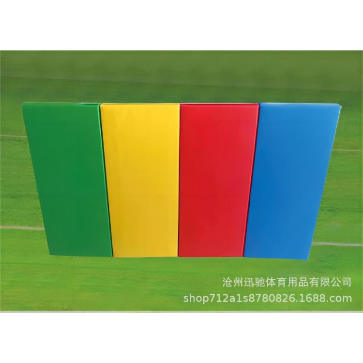 折叠式彩虹垫体操垫运动垫子幼儿园体适能通感训练专用