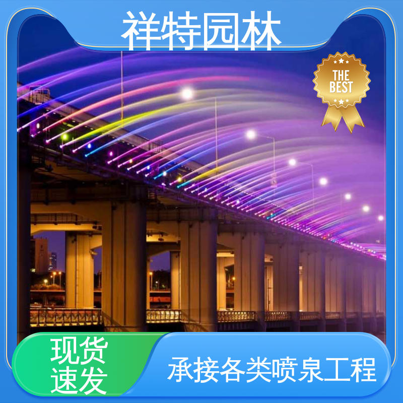 祥特园林 维护方便 减少尘降气温 市政湖面喷水 旱喷喷泉
