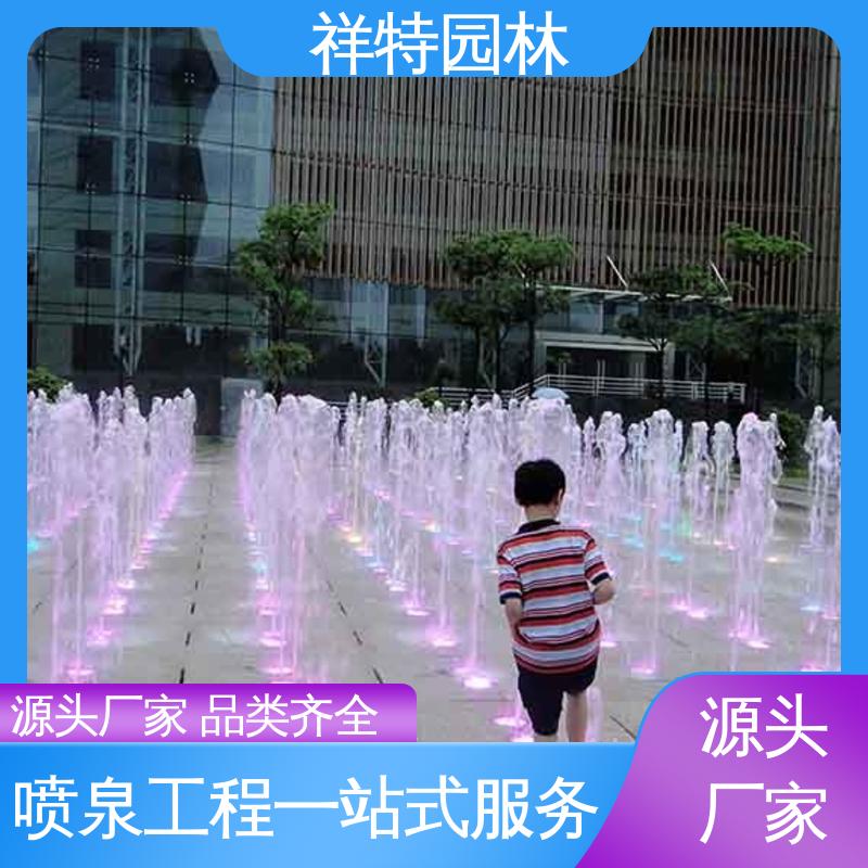 维护方便 公园水景设备 文旅夜景音乐喷泉 减少尘降气温 祥特