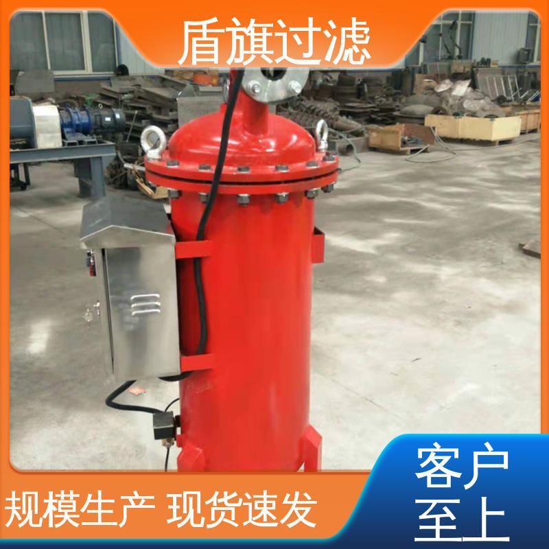 规模生产 多柱式自清洗过滤器定制 外形美观 坚固耐用 盾旗过滤