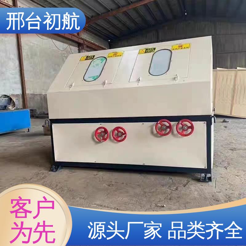 初航机械 全自动方管抛光机 拥有体积小 传动可靠 精细抛光