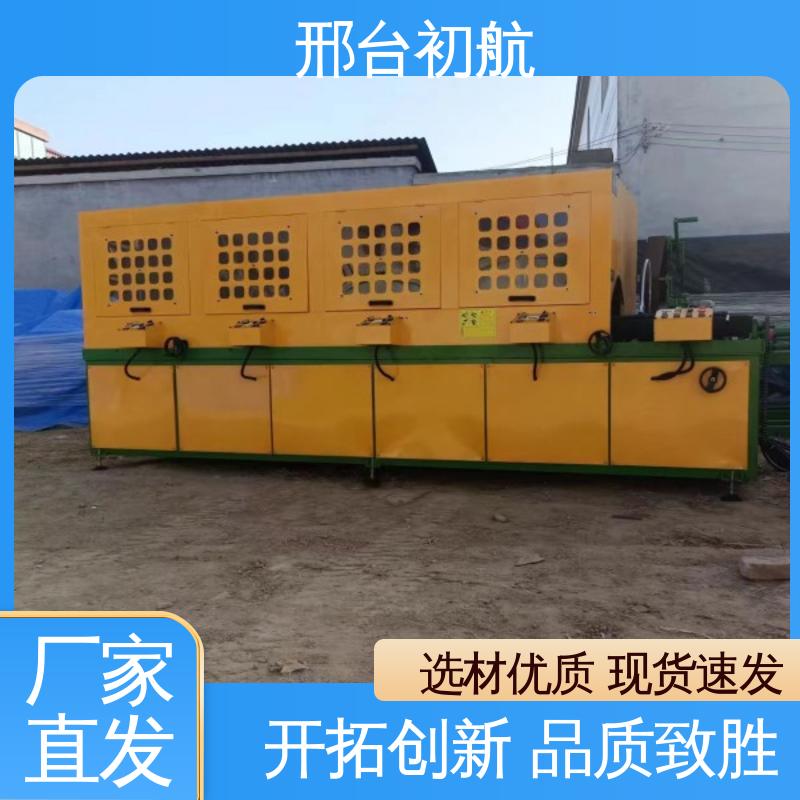 初航机械 大型方管抛光机 高效便捷 控制抛光件方向不偏移
