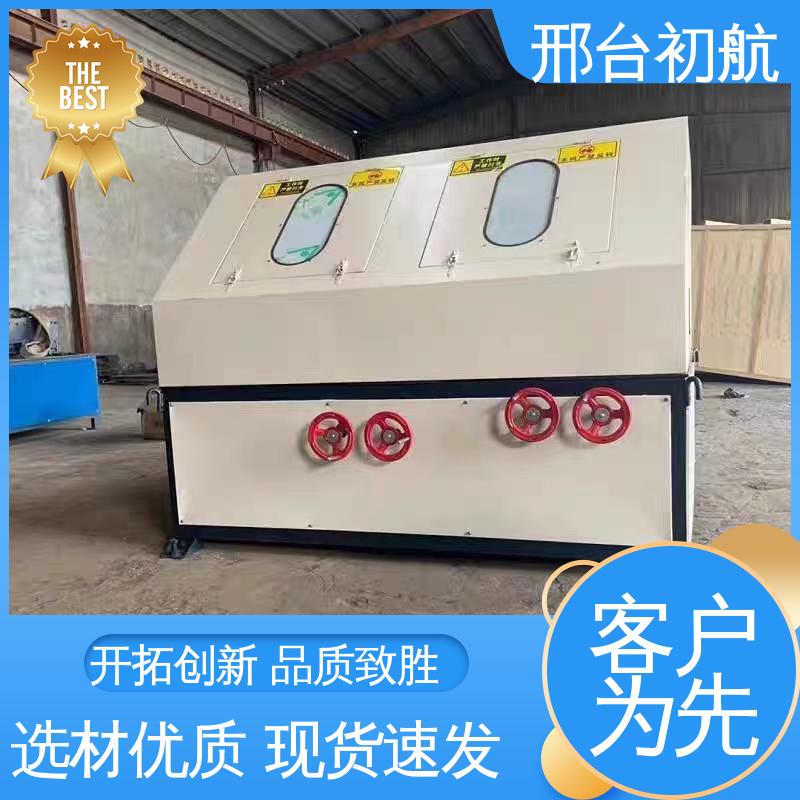 初航机械 送料顺畅 自动方管抛光机 拥有体积小 传动可靠