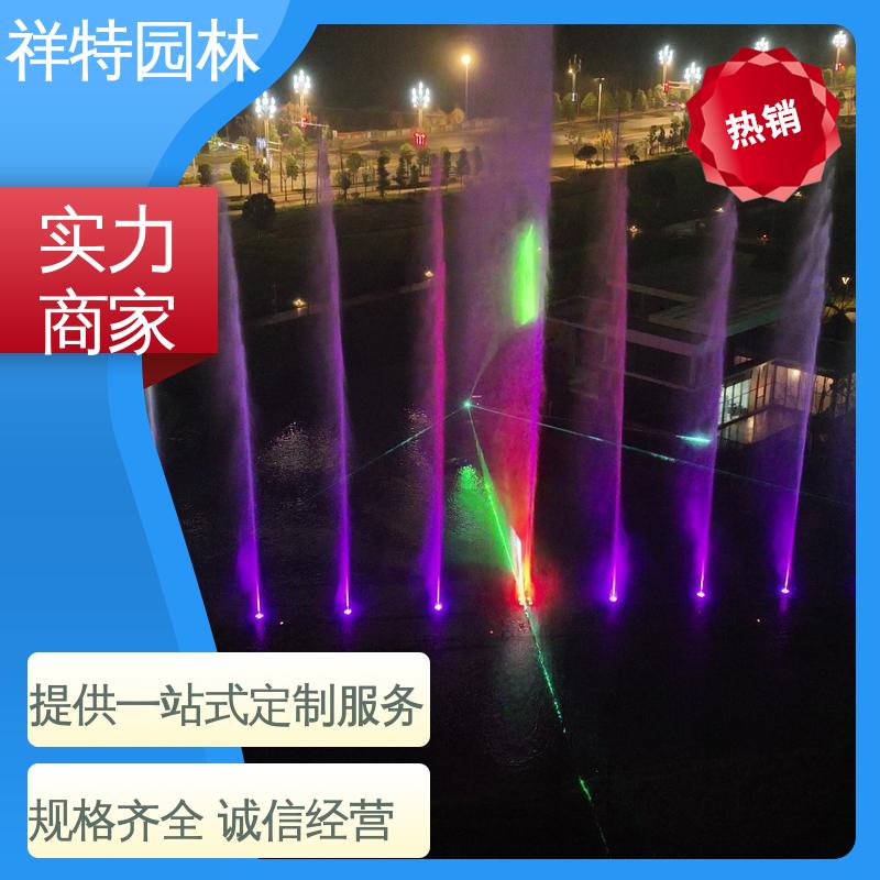 祥特园林 造型优美 市政工程湖面景象 低压泵喷泉厂家 贴心售后