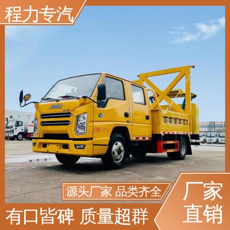 多利卡 国六 预警防撞缓冲车 厂家定做 包上牌 道路设备救援车