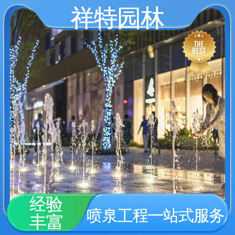 祥特园林 市政景观湖面景象 操作简单 水景涌泉 可调万向直射