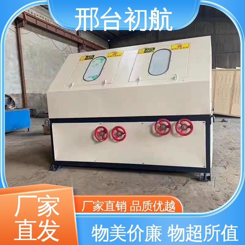 抛光效率 效益大大提高 性能稳定 除锈方管抛光机 初航机械