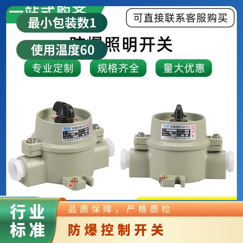 安企兴防爆照明开关SW-220V 10A行程开关铝合金 明装防水等级IP65