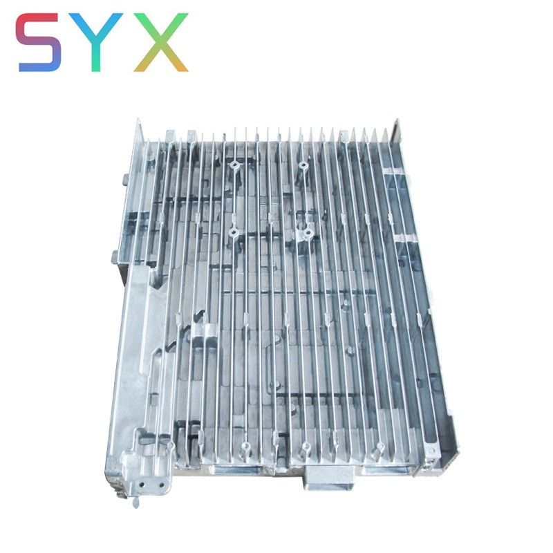 electronical aluminum radiator  with tooth heat sink for  5G base station high power made by 1250t machine