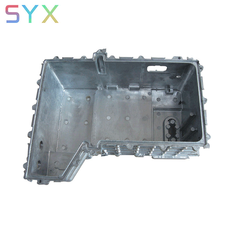 Customized aluminum castings enclosure for electric vehicle power controller and RF microwave amplifier hyprid coupler