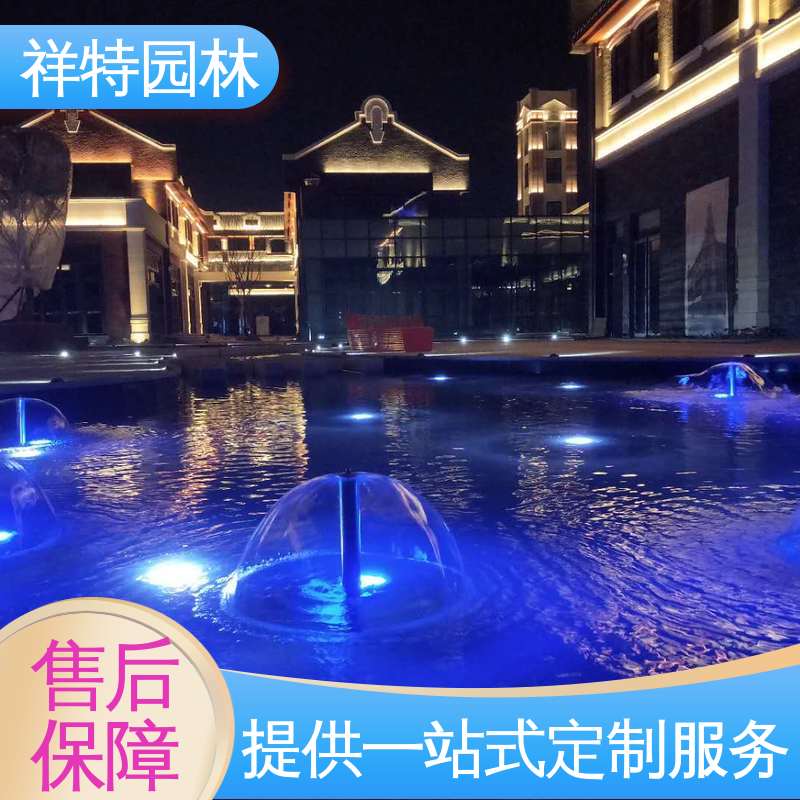 维护方便 水幕电影 造型优美 市政湖面喷水 祥特园林