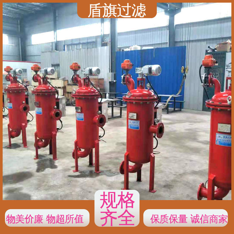 盾旗过滤 选材优质 刷式自清洗过滤器定制 规格多样化 口碑好物
