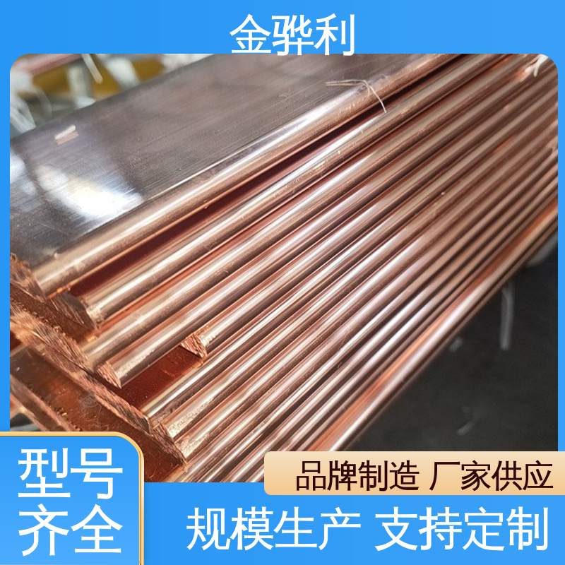 金骅利 紫铜棒实心圆柱 国标C1220P 易热压 冷压加工适合精打细打