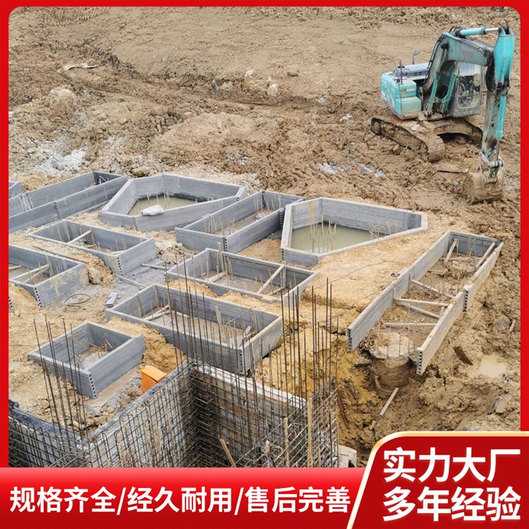  生产预制承台砖胎膜厂家直供 抗压强度5 工期短 支持定制