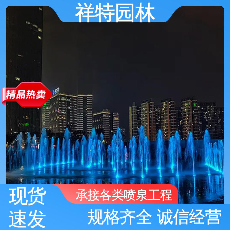 祥特园林 多年经验 远程指导 市政景观湖面景象 音乐喷泉加工厂家
