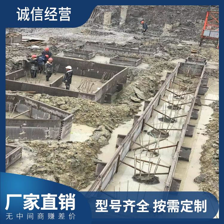  90厚预制砖胎膜厂家直供 外观灰渣 损耗低 按尺寸生产