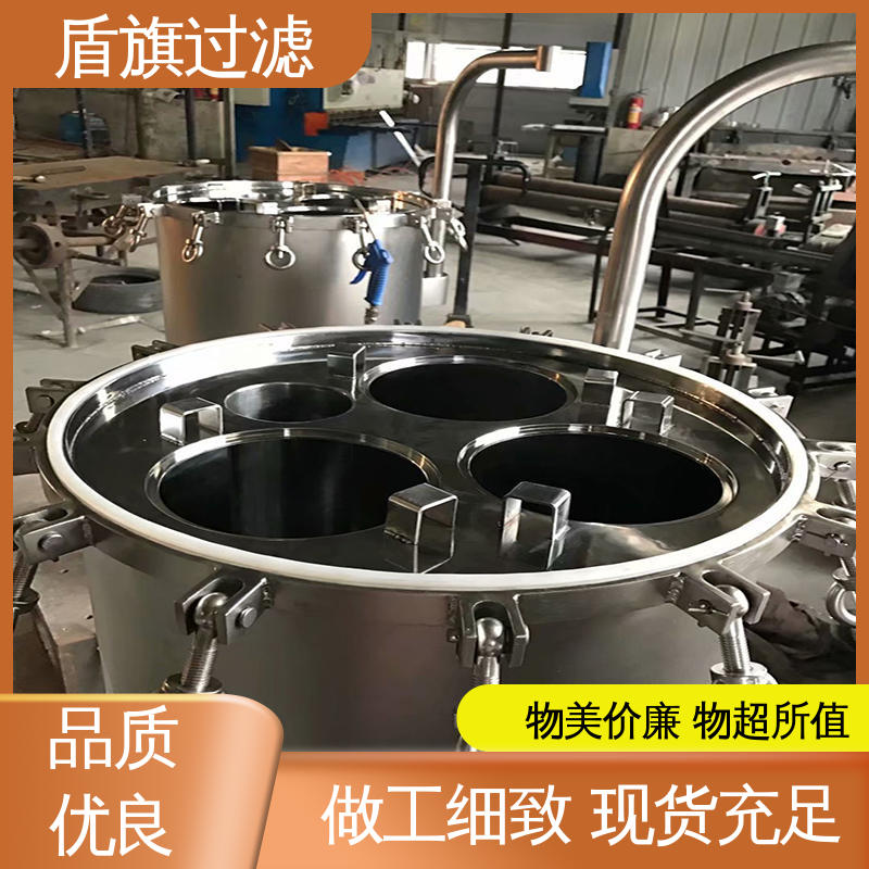 盾旗过滤 质量保证 袋式除尘过滤器定制 自动化程度高 坚固耐用