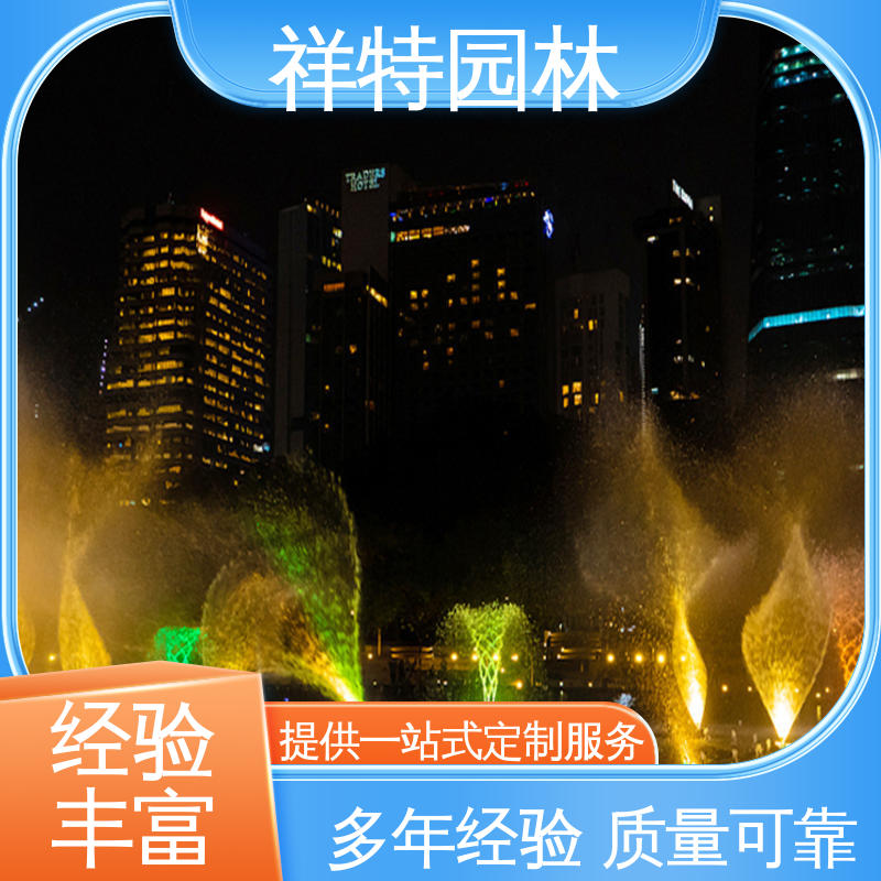 祥特园林 焊接工艺 经久耐用 市政湖面喷水 小区水景喷泉