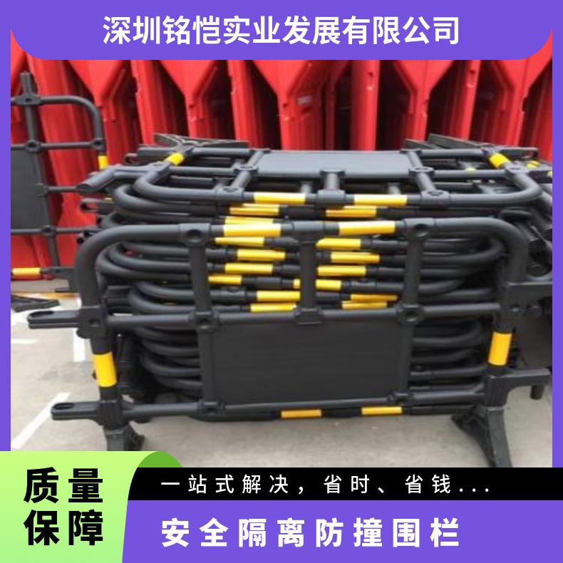 胶马护栏 塑料 防撞栏 特殊处理 耐晒耐热 高度100cm