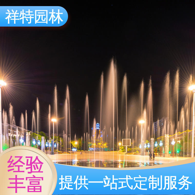 程序电脑控制 珍珠喷泉 款式多样 动感律动节奏喷水 祥特园林