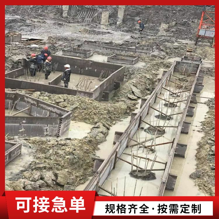  集水坑用预制板做砖胎膜厂家直供 工期缩短 防水 工厂