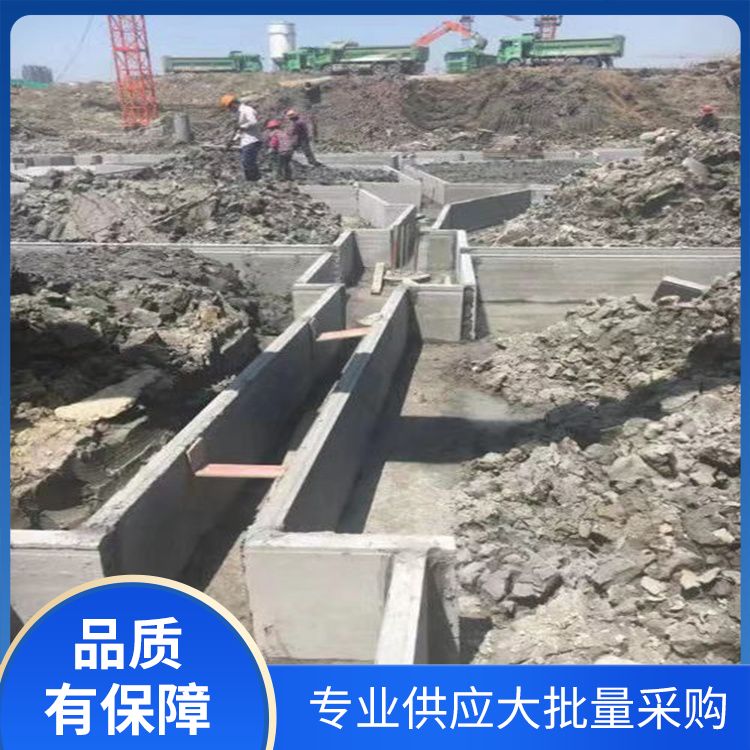  承台预制板代替砖胎膜生产厂家 宽度5060 不会烂 厂家