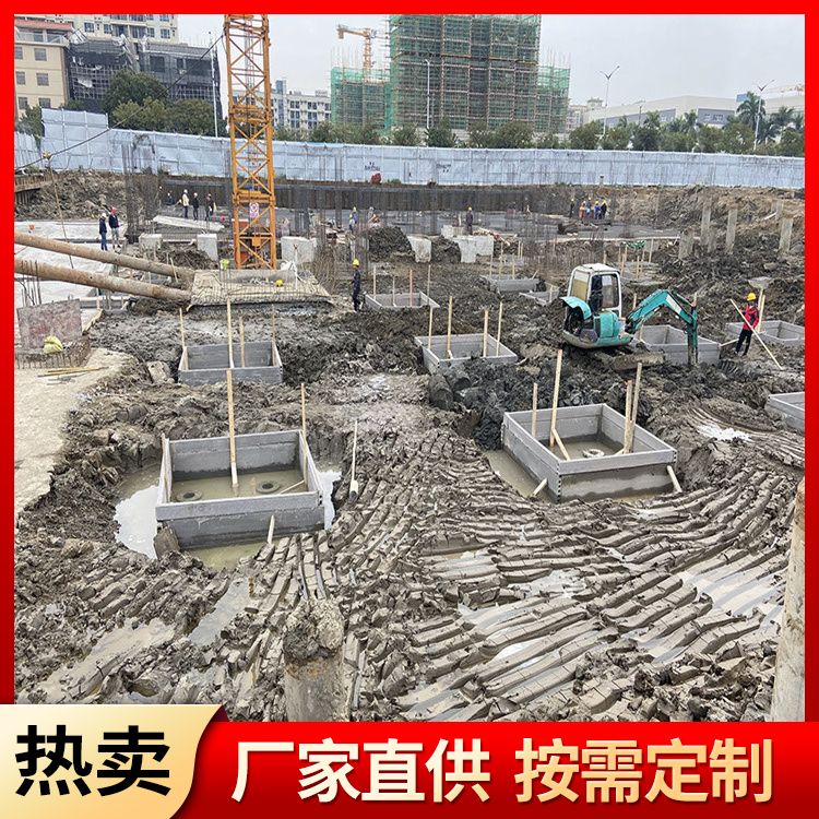  承台砖胎膜改用预制板做厂家直供 替代砌筑 厂家批发