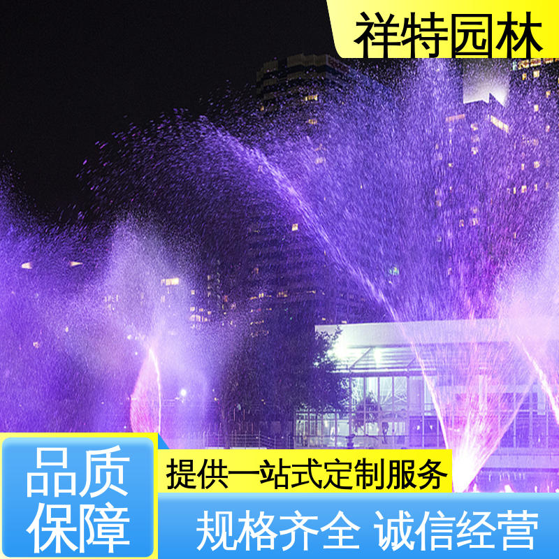 舞台音乐喷泉 贴心售后 喷水工程一站服务 工艺精良 祥特园林