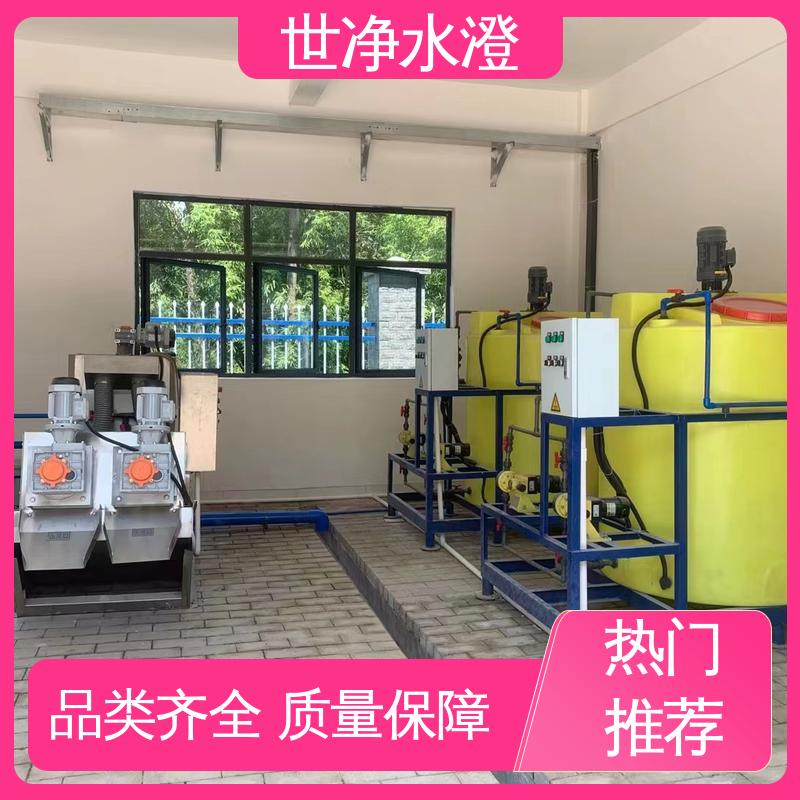 世净澄环保 酸碱加药装置 规格齐全 污水脱色 提标改造