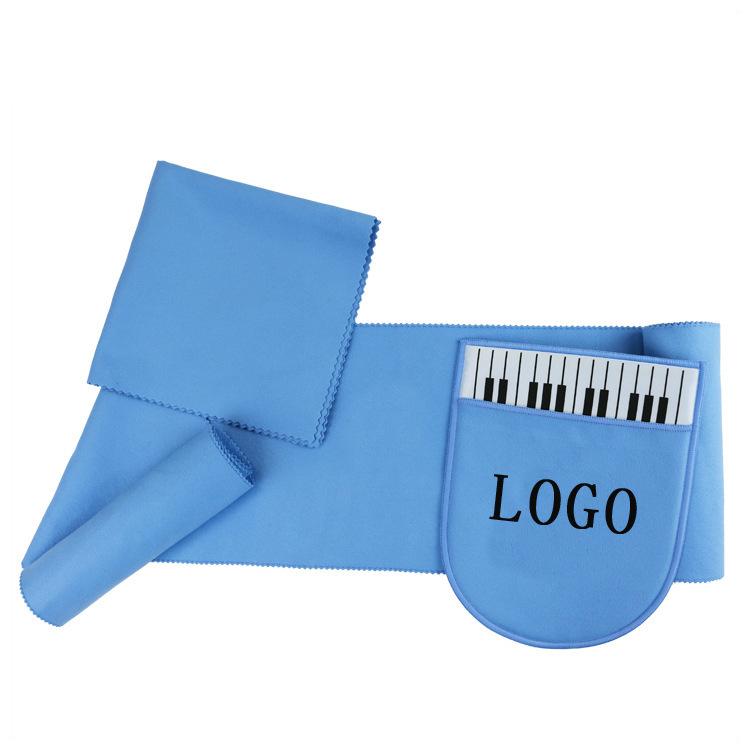 The manufacturer provides Piano piano gloves with double-sided velvet material, piano cover fabric, key cleaning set, and wiping cloth