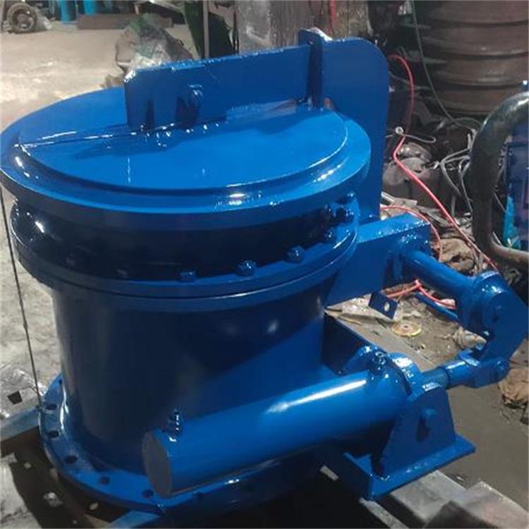 百航阀门 卸灰阀Q648MX气动钟阀 偏置式 型号规格全