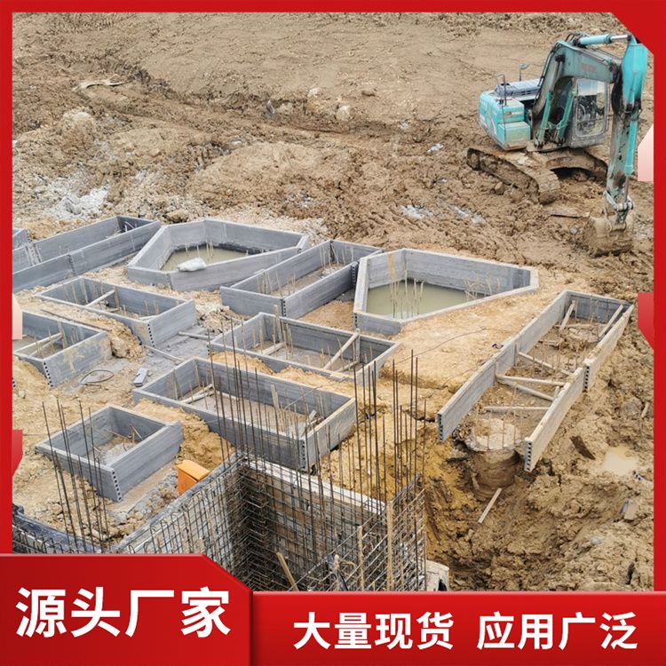  基础预制承台新型砖胎膜厂家直供 抗震好 工厂批发