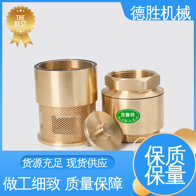 品种多样 保质保量 油罐止回阀 铜过滤网 防止管路液体回流 德胜