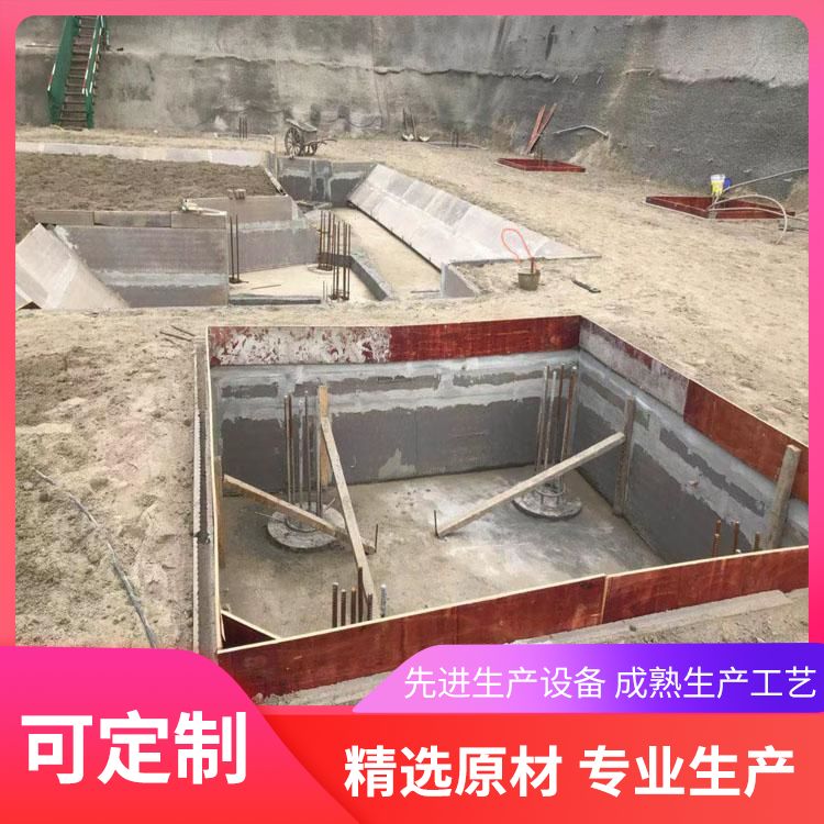  筑上预制挡土墙板生产厂家 品级A级 易切割 泡水不会烂