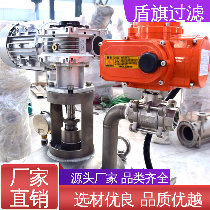 盾旗过滤 保质保量 刮刀自清洗过滤器定制 规格多样化 品质保证