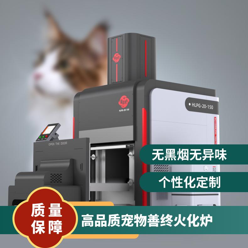 宏利圣得宠物火化炉 高效处置动物园焚烧炉 高温热解气化技术