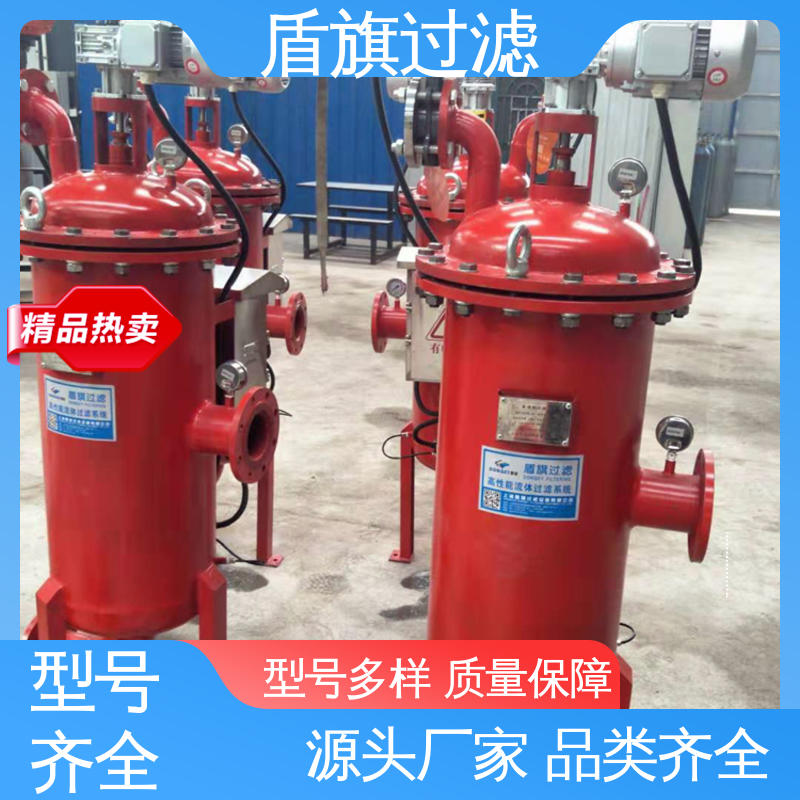 种类丰富 刮刀式自清洗过滤器订做 操作简单 坚固耐用 盾旗过滤