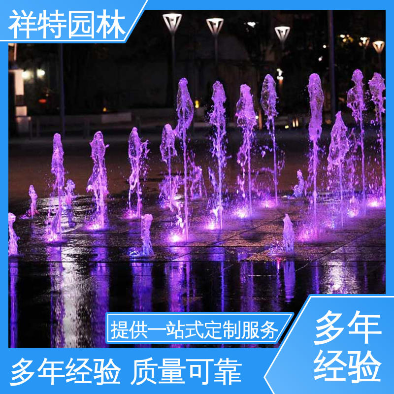 工艺精良 运行平稳 市政湖面喷水 喷泉加工厂家 祥特园林