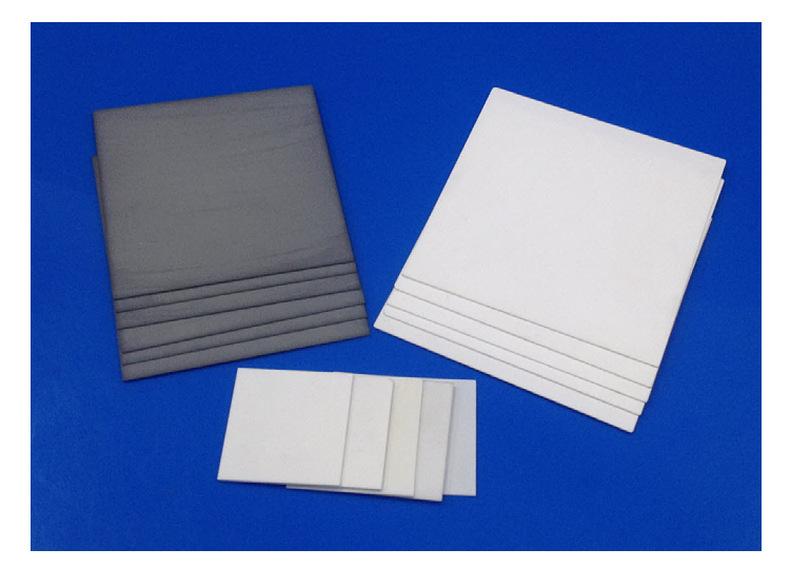 Isostatic pressing ceramic substrate high-precision ± 0.005 ceramic gasket ultra-thin laser cutting ceramic substrate Hyde