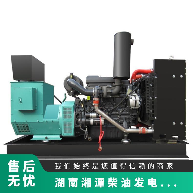 湖 南湘潭柴油发电机租赁出租 九成新 白色 型号6135AZD-1 电调 自启动